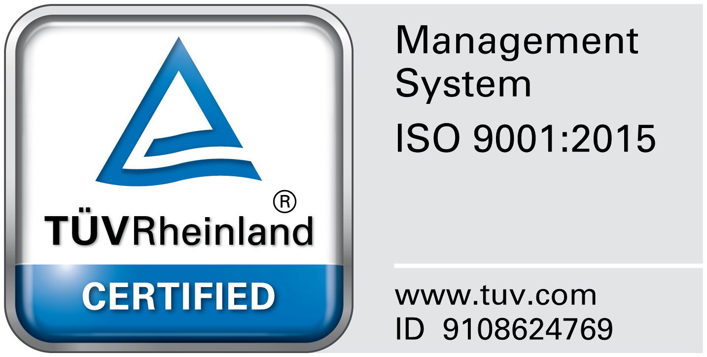 ISO 9001 certified